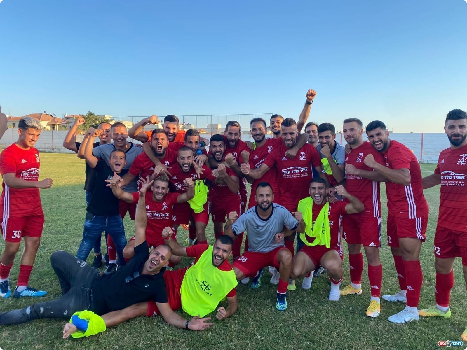 שחקני בועיינה בסיום